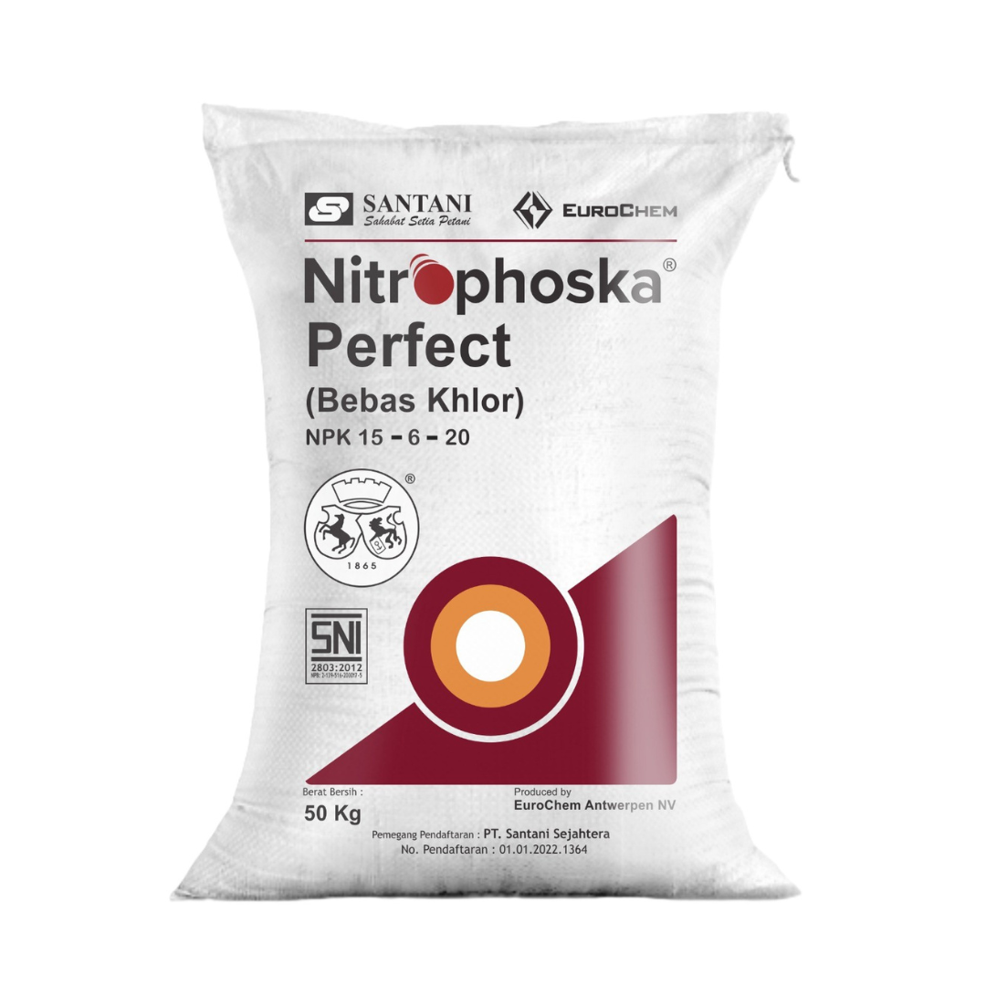 NITROPHOSKA 15 - 6 - 20 PERFECT (BEBAS KHLOR)